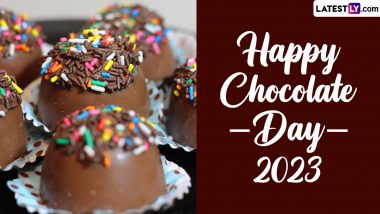 Happy Chocolate Day 2023 Wishes, Images & HD Wallpapers: Romantic Messages, Greetings, Sweet Quotes, Chocolate Photos & GIFs to Share During Valentine’s Week